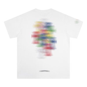 Nuova T-Shirt a Maniche Corte in Cotone con Cuore Cromato Ricamato Rosso 22SS, Vestibilità Perfetta, <span class=keywords><strong>per</strong></span> <span class=keywords><strong>Coppie</strong></span>, Moda Unisex - Product Image 2