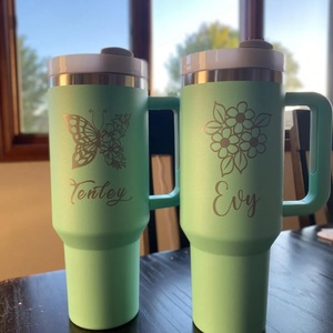 Logotipo personalizado a prueba de fugas 40 oz 30oz Flip Straw H3.0 <span class=keywords><strong>Taza</strong></span> de acero inoxidable <span class=keywords><strong>Taza</strong></span> de viaje H2.0 40 oz Vaso con asa y pajita - Product Image 2