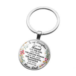 Portachiavi Fashion Time Gem per <span class=keywords><strong>mia</strong></span> figlia, amore, papà, <span class=keywords><strong>mamma</strong></span> - Product Image 2