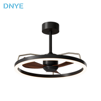 Nouveau Ventilateur de Plafond Industriel Commercial Moderne 2026 pour Restaurant avec Lumière LED, 3 Pales, Télécommande et Fonction de Variation d'Intensité
