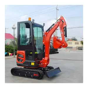 Không đuôi nhỏ đuôi 1.7 1.8 2 tấn EPA động cơ mini bánh xích máy xúc nhỏ lớn hơn Digger Mini Máy xúc để bán