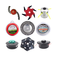 6 pouces 8 pouces brosse à essence en acier inoxydable fil torsadé outils de coupe de roue coupe-herbe brosse métallique tondeuse à gazon