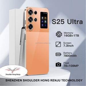 S25 Ultra 16G+1TB Android 15 หน้าจอ 7.3 นิ้ว รองรับ 5G ทั่วโลก โทรศัพท์มือถือหน้าจอใหญ่ หน่วยความจำแฟลช หน้าจอเต็มรูปแบบ โทรศัพท์มือถือรุ่นใหม่มาถึงแล้ว - Product Image 1
