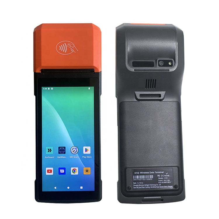 H10 Android Billing Pos терминал кассовый аппарат ручной Мобильный Pos-аппарат для ресторана