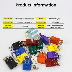 Connettori per Termocoppie Serie OSTW-CC Tipo K/T/J/E/C/N/U/R/S, Connettori in Plastica con Materiale Resistente alle Alte Temperature - Product Image 4