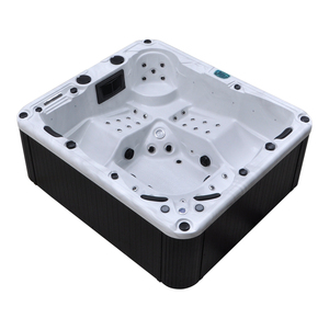 Moderna Bañera de Hidromasaje Acrílica para Exteriores de 110V con 1 Desagüe, Masaje Sueco Balboa, para 7 Personas, Ideal para Hoteles y Villas - Product Image 4