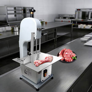 Sega per Ossa 1800W, Corpo Completo in Acciaio Inox 304, Lama 2025mm con Contenitore per Residui, Arresto di Emergenza, 110/220/240V - Product Image 2