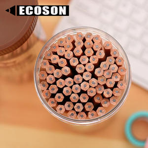 FSC Corporate Angepasst Logo Förderung Benutzerdefinierte HB Bleistift Geschenk Set Artikel Blau Lila Rosa Weiß Silber Holz Graphit Bleistift Set - Product Image 5