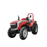 Tractor Agrícola de Servicio Pesado de 90 hp con Ruedas Zlin, Cabina con Aire Acondicionado, 4x4, Mini Tractor Agrícola con Motor EPA