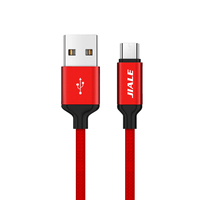 Kabel Micro-USB Braided Cepat 3A Pengisian Daya Cepat Pilihan Panjang 1M/2M/3M Konduktor Tembaga Murni untuk Android Komputer Kamera-Free