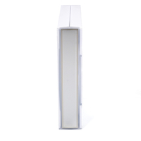Nouveau Boîtier d'ordinateur Blanc à Prix d'Usine avec LED RGB, Cadre en Plastique, Design Miroir Infini, Ventilateur de Refroidissement PC Gaming 120mm