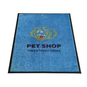 Tapis d'entrée commercial épaissi anti-dérapant et anti-décoloration avec logo <span class=keywords><strong>immobilier</strong></span> pour hall de réception et entrée de bâtiment commercial - Product Image 2
