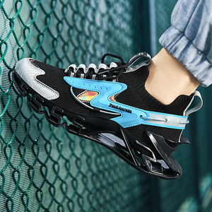 Zapatillas deportivas de malla con suela de TPU para hombre, talla grande, transpirables, nuevas, de verano, tendencia. - Product Image 5