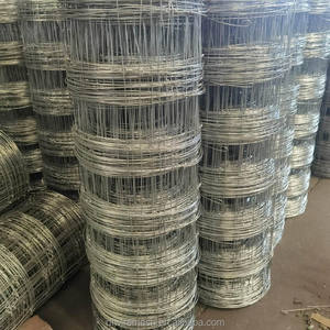 Rotolo di Recinzione per Campi 6ftx330ft, Rete Metallica in Acciaio Zincato per Recinzioni di Allevamenti e Vigneti - Product Image 3