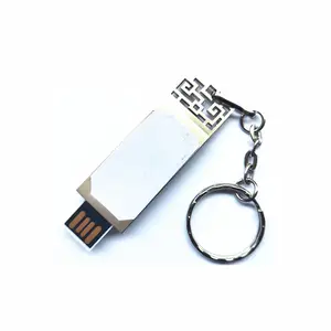 Prix usine Sublimation Logo personnalisé Clé USB Clé USB 8 Go 16 Go 32 Go 64 Go 3.0 Clés USB en métal