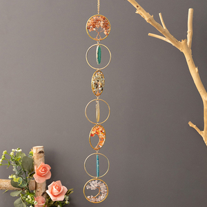 High Quality Small <strong>Raw</strong> <strong>Crystal</strong> Wall Hanging for Healing &amp; Chakra <strong>Wholesale</strong> Small Stone Wall Hanging - Product Image 5