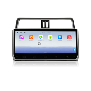 8-Core 4+64G Car Multimedia Navigation Car Touch Screen 12.3" <b>Wireless</b> Carplay <b>System</b> For 18-22 Toyota Prado SUV - Product Image 4