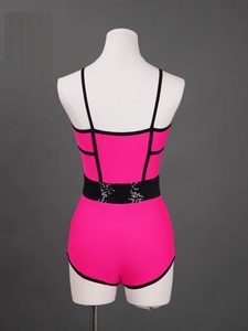 ชุดเต้นรำแบบละตินแขนกุดสำหรับเด็กชุดเต้นแจ๊สแบบมืออาชีพ - Product Image 3