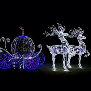 Große Programmierung Weihnachten führte Pixel baum Metallrahmen riesige Außen beleuchtung große künstliche 4M Weihnachten Weihnachts baum
