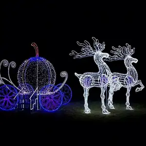 Giáng Sinh Lớn Giáng Sinh Led Pixel Tree Khung Kim Loại Ánh Sáng Ngoài Trời Khổng Lồ Lớn Nhân Tạo 4M Giáng Sinh Xmas Tree