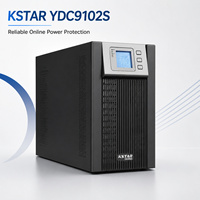 Kstar YDC9102S 2000VA/1800W, onduleur standard, écran LCD/LED double affichage, fonction de protection de charge de la batterie, pour les foyers.