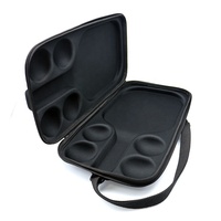 Étui de rangement portable pour raquette de pickleball en EVA de haute qualité, à fermeture éclair, coque rigide, antichoc, anti-poussière, résistant à l'eau