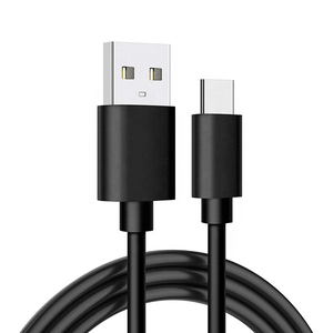 PVC Ladekabel rapido 1m 2m <span class=keywords><strong>USB</strong></span>-<span class=keywords><strong>C</strong></span> al tipo <span class=keywords><strong>USB</strong></span> un cavo veloce cavo di ricarica dati 2A nero bianco fatto di rame puro per stampante per Computer - Product Image 1