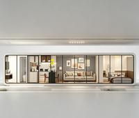 Maison Modulaire Préfabriquée en Acier Résistant aux Intempéries, Cabane Apple pour Hôtel de Montagne, Ferme, Vente en Gros Usine