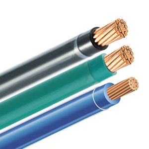 <span class=keywords><strong>Fil</strong></span> électrique THHN en cuivre pur 600V, isolant PVC, 12AWG, 14AWG, 16AWG, solide - Product Image 4