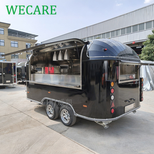 Remorque de camion de restauration Wecare BBQ 4m avec cuisine complète entièrement équipée, chariot de <span class=keywords><strong>barbecue</strong></span> mobile - Product Image 1