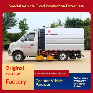 Balayeuse routière Changan à roue arrière unique, <span class=keywords><strong>plaque</strong></span> <span class=keywords><strong>d</strong></span>'<span class=keywords><strong>immatriculation</strong></span> bleue, <span class=keywords><strong>2</strong></span> mètres cubes, version essence, petite rue, parc, communauté, <span class=keywords><strong>d</strong></span>échets - Product Image 2