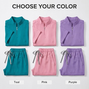Uniformes para Lavado de <span class=keywords><strong>Ropa</strong></span> a Mano, Uniformes Quirúrgicos, Uniformes para Clínica Dental para Hombres y Mujeres, Conjuntos de Pantalones Largos y Manga Corta - Product Image 4