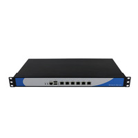 Serveur réseau pare-feu Intel 1037U 6 GBE Lan 1U en rack avec routeur Wlan en stock