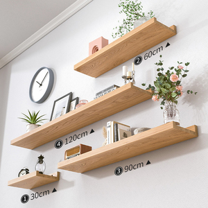 Decor Floating <b>Rustic</b> Shelf Handmade Mounted Set of 2 Shelves Wood Wall Eco-friendly Display Rack Wall <b>Shelve</b> - Product Image 5