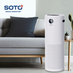 SOTO Y6 Smart WiFi Electric Portable Air Purifier Negative Ion HEPA Carbon Filter UV Sterilization For Office Home Commercial