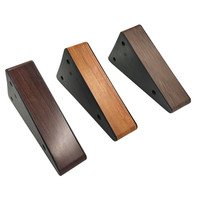 Pinlong High Quality Viele Stile Möbel Kunststoff Kurze Dreieck Füße Möbel Schrank Sofa Beine