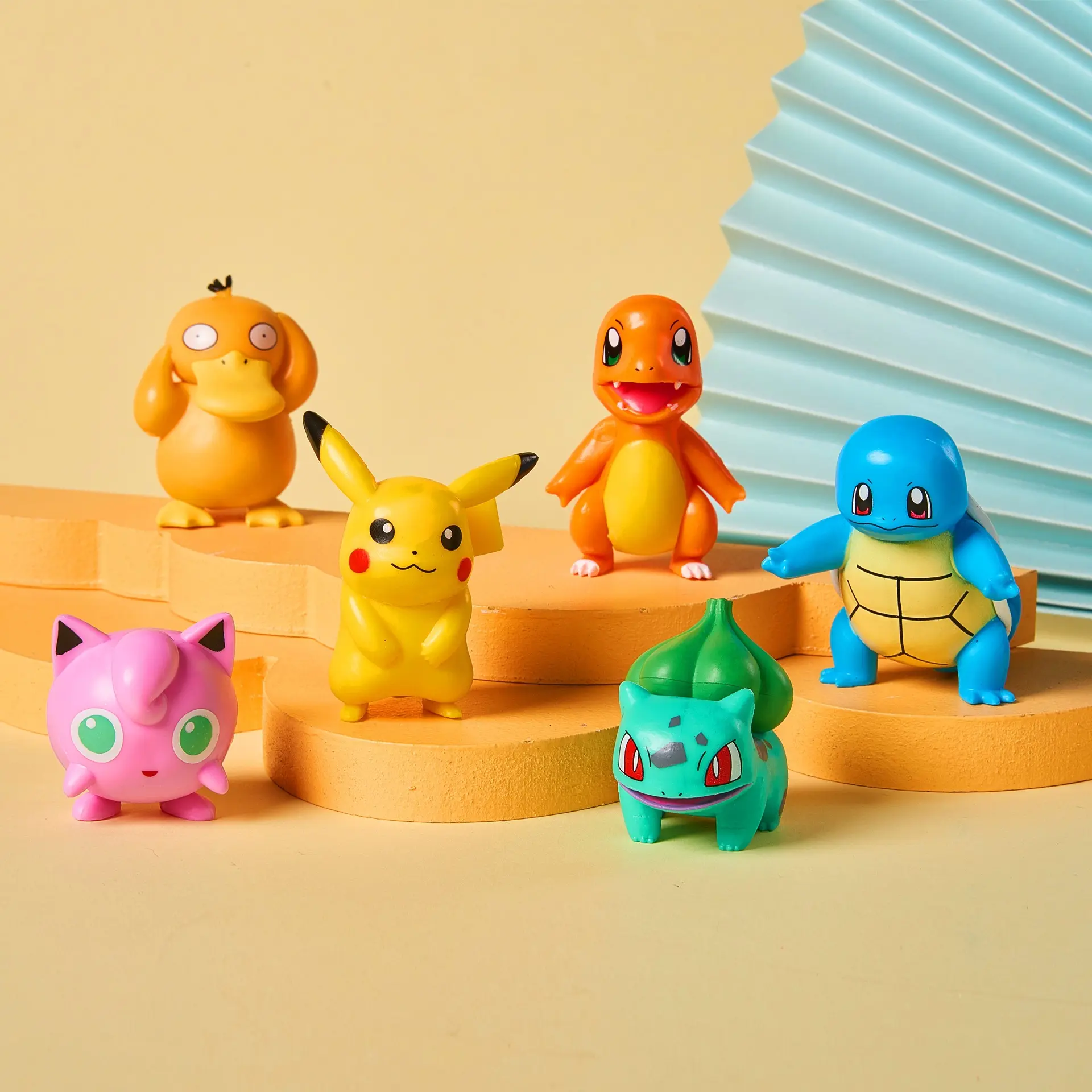 5-8cm 6 style anime blind box pokemoned figure PVC model toy for kids gifts