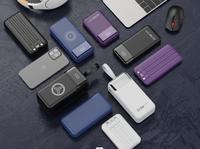 Nouveauté 2023 : Chargeurs sans fil ultra-rapides, fins et portables, type C universel, faciles à transporter, batterie externe magnétique 10000 mAh, technologie GaN 30W