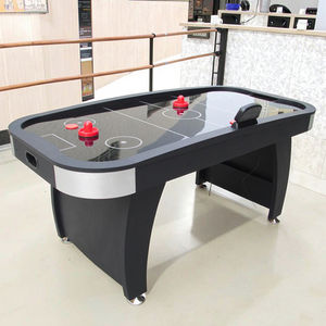 Usine directe G S GS-AT-5072 simulateur de hockey sur air 6ft 72 pouces pointage électronique palets gratuits attaquants MDF jeu de table de glace - Product Image 4