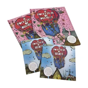 كتيبات وأكشاك مطبوعة بألوان كاملة بغلاف مقوى مطبوعة خصيصًا للأطفال