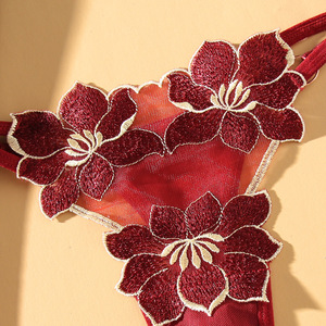 <span class=keywords><strong>Perizoma</strong></span> sexy a vita bassa da donna, <span class=keywords><strong>elegante</strong></span> ricamo, slip traspirante, cinturino regolabile, taglie forti, intimo confortevole - Product Image 6