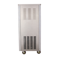 Machine à crème glacée professionnelle en acier inoxydable avec compatibilité fruits et lait, haute puissance 2300W, usage commercial