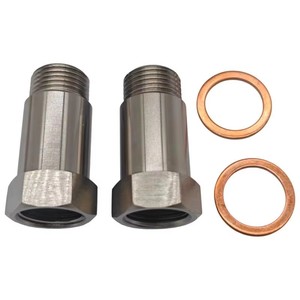 Conectores/Adaptadores de Tubo de Escape de 22 mm de Diámetro Exterior y 45 mm de Longitud con Rosca Interna M18*1.5 para Accesorios de Sistema de Escape Universal - Product Image 2