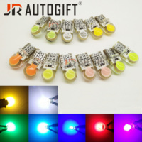 Mini ampoule LED T10 24V 12V pour voiture, 194 LED colorées, 168 COB, en silicone blanc, rouge, bleu, jaune, rose, pour éclairage de clignotant, de plaque d'immatriculation et latéral