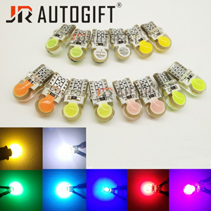 Tự động 24V/12V <span class=keywords><strong>T10</strong></span> dẫn ánh sáng bóng đèn 194 W5W dẫn 168 COB silica trắng màu đỏ màu xanh màu vàng màu hồng lần lượt bên giấy phép Tấm chiếu sáng - Product Image 3