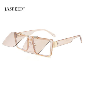 Jasper FDA et CE En Gros fabriqué en Chine <span class=keywords><strong>Lunettes</strong></span> <span class=keywords><strong>de</strong></span> soleil <span class=keywords><strong>à</strong></span> <span class=keywords><strong>monture</strong></span> <span class=keywords><strong>Carrée</strong></span> <span class=keywords><strong>mode</strong></span> femmes Steampunk <span class=keywords><strong>lunettes</strong></span> <span class=keywords><strong>de</strong></span> soleil - Product Image 3