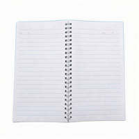 Cuaderno Espiral Metálico de Tapa Dura A5 con Cubierta de PP, Cuadernos Espirales para Estudiantes con Papel Rayado al por Mayor