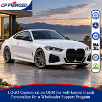 Jantes de voiture en alliage forgé monobloc de haute qualité personnalisées de 19 à 20 pouces en bronze canon 5x112 pour BMW Série 4 Coupé G22