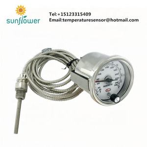 Manomètre numérique à double aiguille, jauge de pression, d'<span class=keywords><strong>huile</strong></span>, thermomètre de température, manomètre - Product Image 4