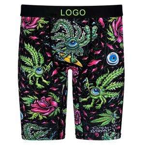 Sous-vêtements pour hommes, taille plus, logo personnalisé, même style, 90% polyester, 10% élasthanne, sous-vêtements pour hommes - Product Image 2